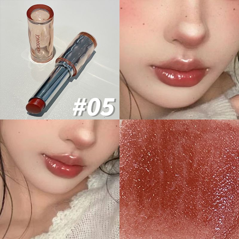 Beauty Without Makeup - HERORANGE delicato e bello, rossetto leggero