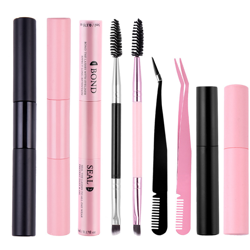 Waterproof Mascara Wand - Colla e sigillante per ciglia a