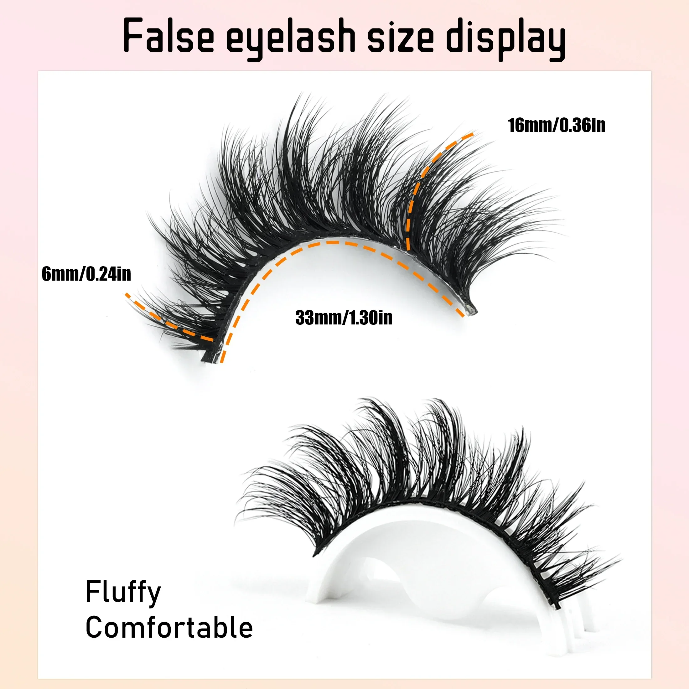 5 paia di ciglia finte a forma - Beauty Makeup Women recensione e prezzo