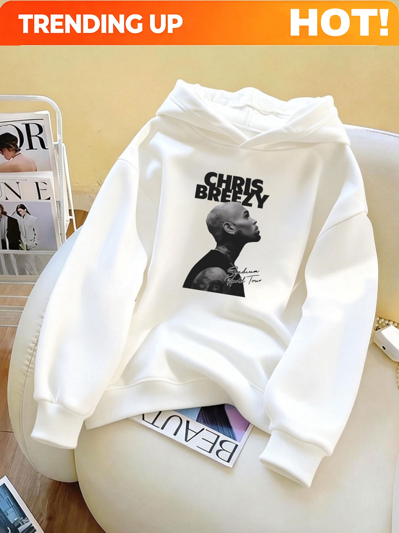 Felpa con cappuccio stampata i - Beauty & Makeup Katia Di Paola recensione e prezzo